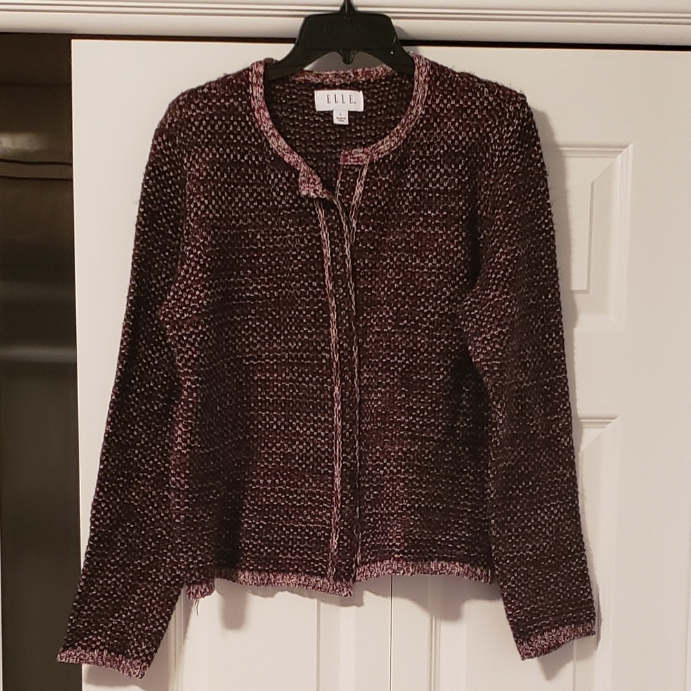 Elle tweed blazer